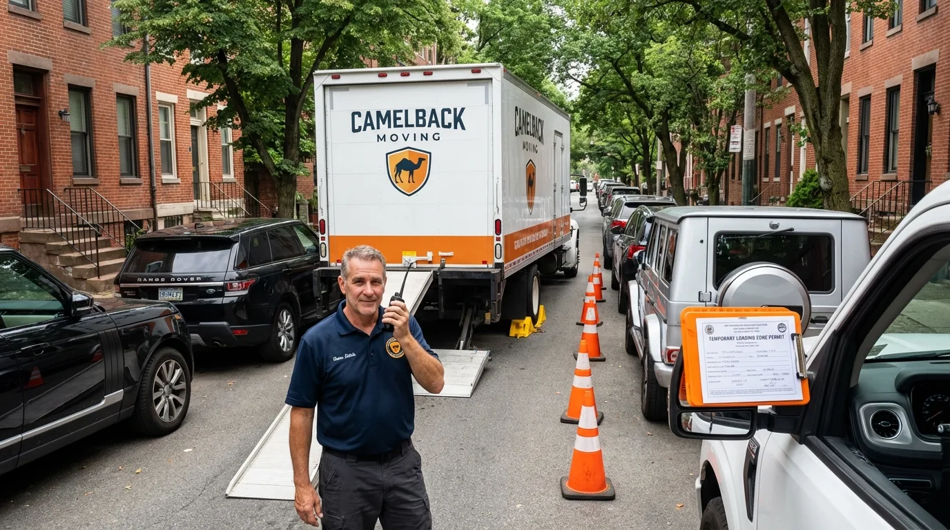 City street loading permit setup in Carrollton, VA